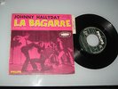 RAR  45t ref:432 852 pochette rose JOHNNY HALLYDAY la bagarre