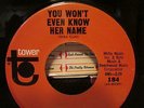 GIRL GROUP JOSEPHINE SUNDAY TOWER 184 YOU WON'T EVEN KNOW HER NAME SPECTOR SOUND