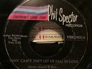 GIRL GROUP VERONICA ERROR PRESSING(RONETTES) PHIL SPECTOR 2 WHY CAN'T THEY LET