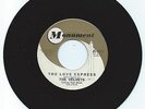 HARD TO FIND DOO WOP 45 THE VELVETS THE LOVE EXPRESS ON MONUMENT  VG++ ORIGINAL