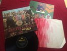 THE BEATLES SGT PEPPER MONO FOOL INNER COMPLETE 1967 VINYL LP UK PMC 7027 -1 VG