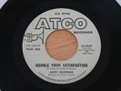 ANDY CHAPMAN Double Your Satisfaction/Happy Is The Man 45 Northern Soul HEAR