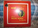 MUCHO MAMBO FOR DANCING - Rare 10 inch RCA LATIN JAZZ LP PEREZ PRADO