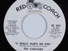 Northern/Sweet Soul 45 CARSTAIRS It Really Hurts Me Girl RED COACH HEAR