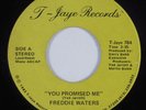Modern Soul 45 FREDDIE WATERS You Promised Me T-JAYE HEAR