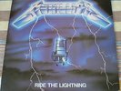 Metallica ?– Ride The Lightning Vertigo ?– 838 140-1 LP 1989 inner sleeve