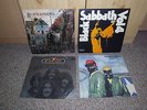 LP Black Sabbath, Same, Vol 4, Best of, Never say die