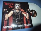 MERCYFUL FATE-WELCOME TO THE HOUSE OF SATAN LP LTD WHITE WAX/KING DIAMOND/GHOST