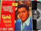 ELVIS PRESLEY Girls Girls Girls LP Original AUSTRALIAN BLACK RCA Living Stereo E