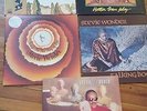 Stevie Wonder - 5 LP Record Lot.  Innervisions, Songs in the Key of Life