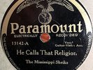 THE MISSISSIPPI SHEIKS PARAMOUNT 13142 BLUES 78 RPM RECORD E+/N-  **RARE**