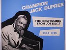 CHAMPION JACK DUPREE: 1944-45 LP (UK) Blues & R&B