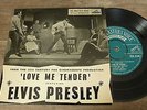 Elvis Presley - Love Me Tender 1958 UK EP HMV EX+