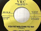 Little Willie Jones & The Mellowettes SOUL FUNK 45 You're Welcome To Try on VRC