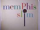 MEMPHIS SLIM: Memphis Slim LP (ES, light blue label) rare Blues & R&B
