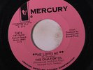CHALFONTES: He Loves Me / Confessin' My Love To You 45 (dj, sm label tear, fain