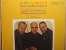MS 6158 brahms VIOLIN / CELLO CONCERTO lp FOURNIER 6 eye COLUMBIA francescatti