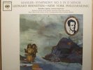 M2S 675 mahler SYMPHONY NO. 3 2lp LEONARD BERNSTEIN stereo 6 EYE columbia NM