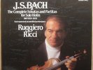 DKP 9010/12 bach COMPLETE SONATAS/PARTITAS for SOLO VIOLIN 3lp RUGGIERO RICCI nm
