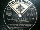 1938 Willem MENGELBERG Beethoven Symphony No 8 TELEFUNKEN  Concertgebouw Orch 78