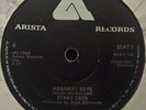 PUNK ROCKABILLY - STRAY CATS - RARE IRISH PRESS 45 - RUNAWAY BOYS - 1980 ARISTA