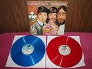 THE BEATLES GOLDMINE 2 lp's Suma Records-8086591 Colored Blue/Red Wax Rare Boot