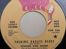 TOWNES VAN ZANDT  Waitin' Around To Die/Talking Karate Blues POPPY Promo  NM