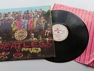 THE BEATLES SGT PEPPERS ORIGINAL 1967 GERMAN STEREO  PRESSING  RED INNER CUTOUTS