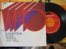 THE WHO - SUMMERTIME BLUES / HEAVEN AND HELL 1970 italy polydor  RARE EX/VG+