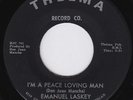 EMANUEL LASKEY I'm A Peace Loving Man RARE northern soul 45 stomper LISTEN