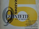 Burkner: Brahms Clarinet Quintet Op. 110 - Lumen LD - 2 - 403 (10