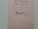 BEATLES GEORGE HARRISON SIGNED AUTOGRAPH AUTOGRAMM 1962 1963 GENUINE NICE