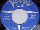 CHANTELS Indian Giver / It's Just Me NORTHERN SOUL rare STOCK copy 45 w3938 HEAR