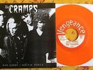 The CRAMPS 'MAD DADDY'/'ROCKIN BONES' V.LTD ORANGE VINYL 7