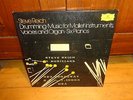 STEVE REICH DRUMMING MUSIC FOR MALLET INSTRUMENTS ETC. DGG 3 LP BOX  AVANT GARDE