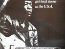 JOHN LEE HOOKER GET BACK HOME IN THE USA LP French ONLY BLACK AND BLUE Nmint