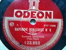 1942 RAYMOND TROUARD PRIX Louis DIEMER Piano Liszt Hungarian Rhapsody No 6 78