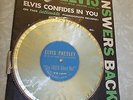 ORIGINAL 1956 ELVIS ANSWERS BACK RECORD with  MAGAZINE 
