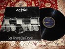 AC/DC Let There Be Rock Vinyl LP Record Aussie Alberts Blue Label Pressing