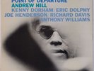 ANDREW HILL: Point of Departure BLUE NOTE 84167 Vinyl LP Van Gelder VG++ BEAUTY