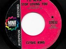 Northern Soul 45 CLYDIE KING I'll Never Stop Loving You/Shing A-Ling HEAR Minit