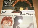 4 x David Bowie LPs -The World of, Ziggy Stardust, Aladdin Sane, Scary Monsters