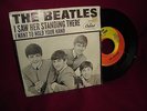 Beatles I Want To Hold Your Hand / I Saw Her Standing There w/PS 45 RPM Vinyl