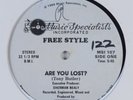 FREESTYLE Are You Lost? MUSIC SPECIALISTS 12