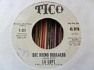 La Lupe - Que Bueno Boogaloo 45 Latin Jazz Salsa Tico Promo HEAR