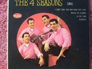 The 4 Seasons  - Sing -  1962 USA White Label Promo Picture Sleeve PS 7