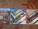 3 Beatles LP's and four 45