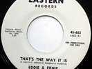 EDDIE & ERNIE 45 That's The Way It Is NEAR MINT Northern Soul RARE PROMO s295