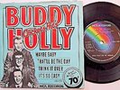 BUDDY HOLLY & Crickets HITS 45 EP UK Picture Sleeve 1976   w6626