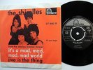 SHIRELLES Its a mad world 45 FONTANA Pic SLEEVE Dutch press 1963 VG++ w873